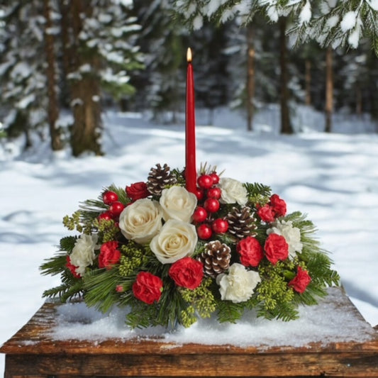 Christmas Aglow Centerpiece